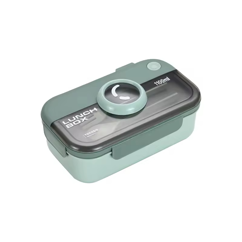 Good Selling Compartments Freshness Preservation Single 1100ml Food Container Reusable All Microwave Bento Lunch Box