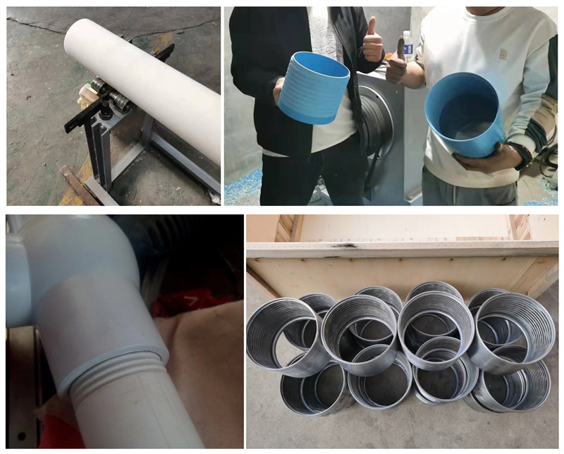 CNC Threading Machine For PVC PP PE PPR Pipes Production Line