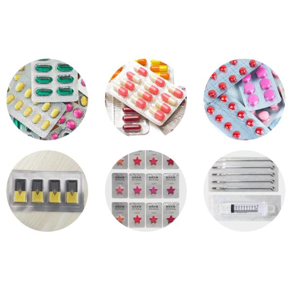 Фармацевтическое оборудование упаковки волдыря таблетки капсулы 10800 Plates/H