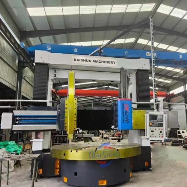 Machine à tourner CNC verticale CK5235 à fuseau jumeau 3500 mm pièce à usiner