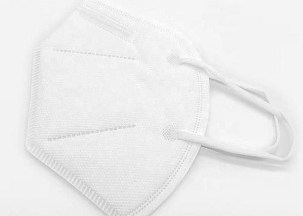 Heat Preservation N95 Carbon Filter Mask , White Surgical Mask Low Pressure