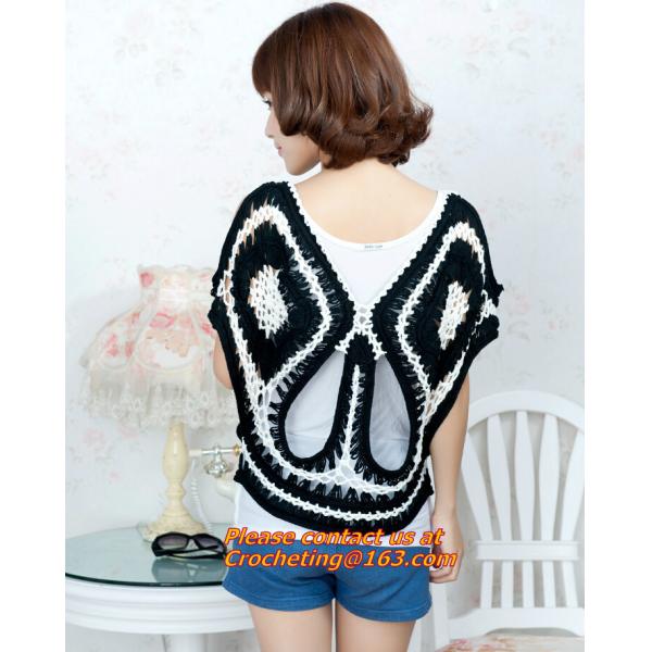 Blouse, Women, Hollow Out, Loose, Beach Crochet, Bikini, Blouses, Long Sleeve, Maxi Shirts