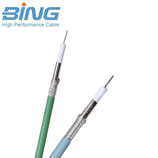 50 Ohm True-Flex316 Spiral Strip Coax FEP Jacket for Equipment Test