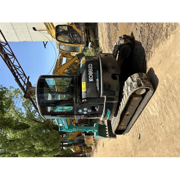 40.5 KW Original Japanese Kobelco 55sr 5-ton Mini Excavator Crawler Excavator Machine