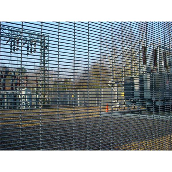 Security 358 High Security Fence Glavnized And Electrostatic Polyester Powder Coated