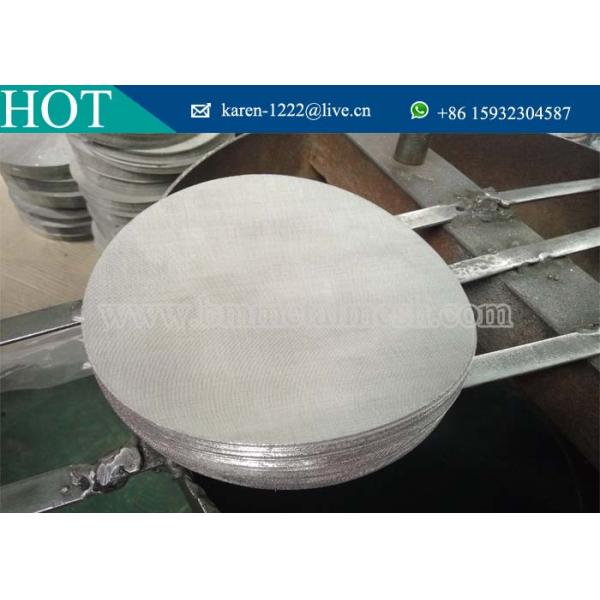 Stainless Steel Woven Mesh Pieces,Filter Packs,Plastic Extruder Filter Screen Disc