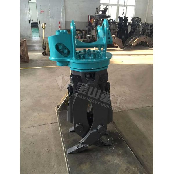 Big Cylinder Hydraulic Grapple Attachment For Mini Kubota Excavator KS135