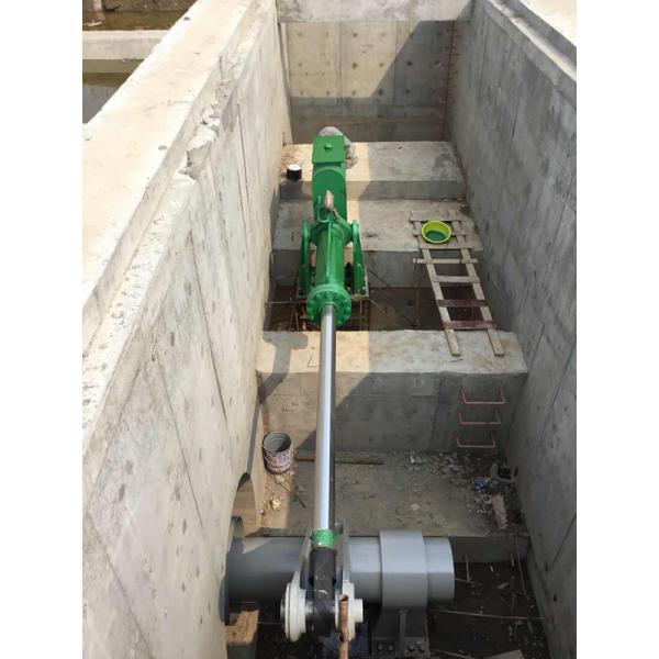 Water Conservancy Hydraulic Piston Cylinder 150T Capacity Stainless Floodgate Operation