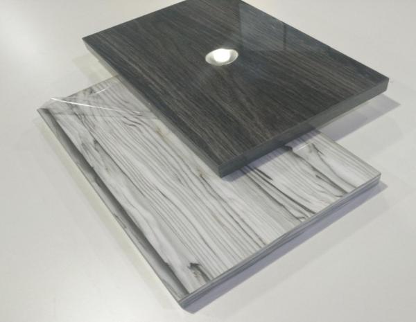 4*8ft High gloss grey  acrylic sheet laminated  mdf panel manufacturer in Shanghai