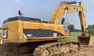 390KW Used Crawler Excavator Caterpillar 390D 1240L Fuel Tank Capacity
