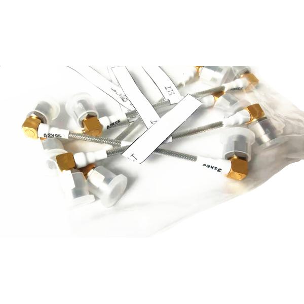 SSMA Right Angle Low Loss RF Cable Assemblies 67mm SFT-50-2-1/.086 Cable