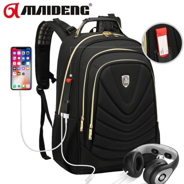 Washable Cool Big Backpacks , Large Student Backpack High Wear Resistant