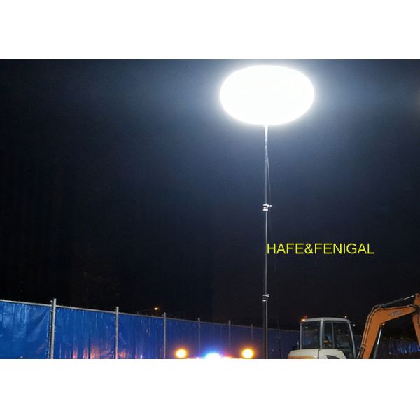 CE Certified 400W LED Safety Lighting Balloon with 360° Glare-Free Illumination for Industrial Safety