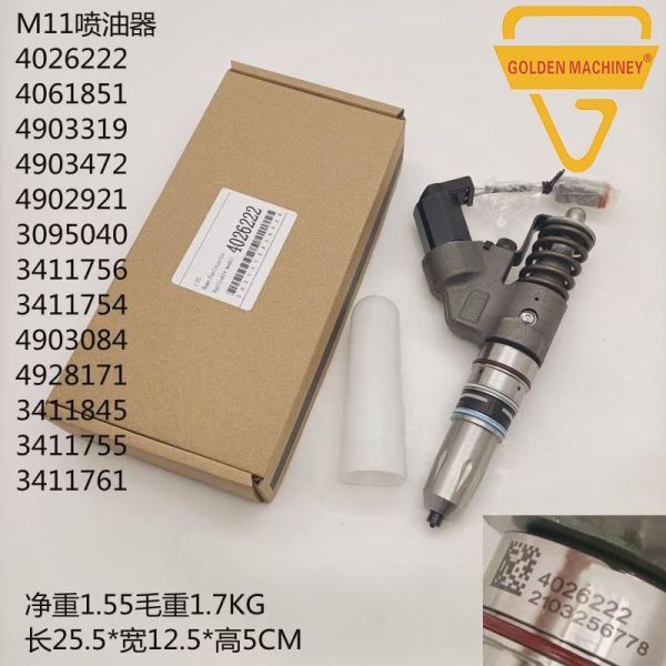 Diesel Engine Fuel Injector 4026222 for M11 Diesel Excavator Machines