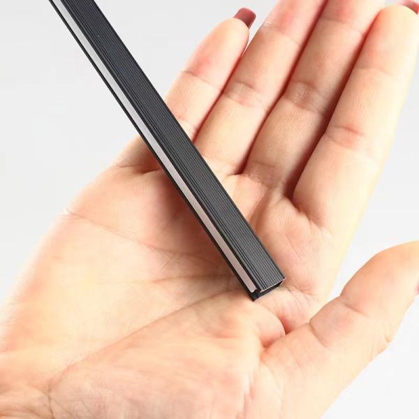 Зажимы крышек конца крышки алюминиевого профиля СИД RoHS CE линейные светлые ясные Milky под полкой шкафа