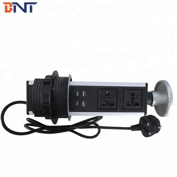 BNT furniture pop up multimedia connector with usb  charging for kitchen  furniture power data jack