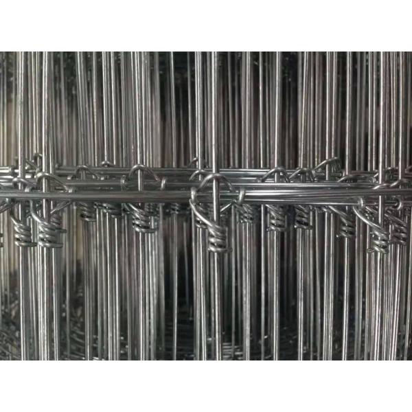 Easy Installation 2.4 Meters 75mm Fixed Knot Fence Machine , Wire Net Making Machine