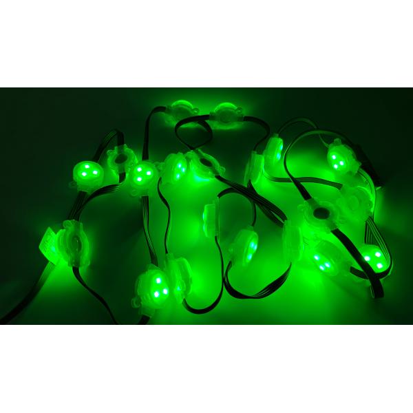 RGB светодиодные пиксельные огни наружные водонепроницаемые IP67 постоянные рождественские праздничные огни для дома