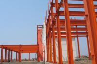 Entrepôt en acier préfabriqué de construction de la laine de roche Q235 Q345