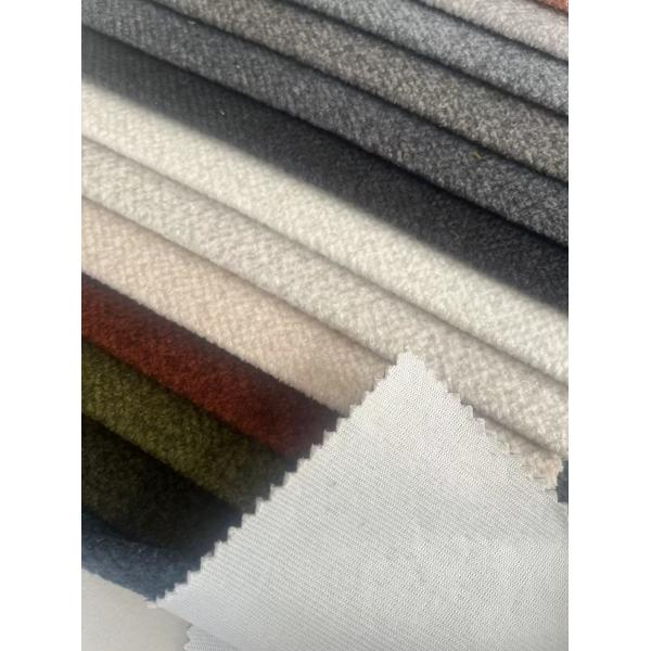 100% Polyester Velvet Sofa Fabric 340gsm 142cm Width