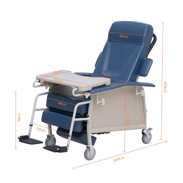Adjustable Medical Recliner Chair Lift Recliner For Patients And Elderly With Lumbar Support