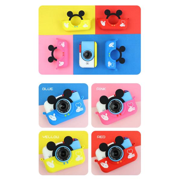 40MP Selfie Kids Digital Cameras With Games 1080P 600mah Battery