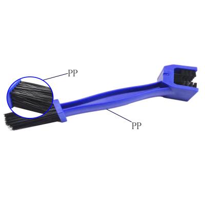 PP bristle Plastic Motorcycle Chain Clean Brush 10inch length