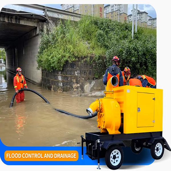 Customized Self-Priming Water Pump Speed 1500r/min Silent Pump Diesel Motor Pump