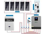 1kw 3kw 10kw completos fora do sistema solar 24V 48V da grade protegem o ambiente