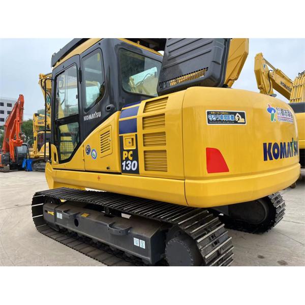 Material de construcción medio usado de Operating Weight 13T del excavador de KOMATSU PC130