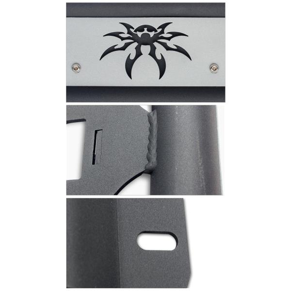 Poison Spyder Nerf Bar For Wrangler 2007 - 2017 JK , Steel Side Step Bar Manufacturers