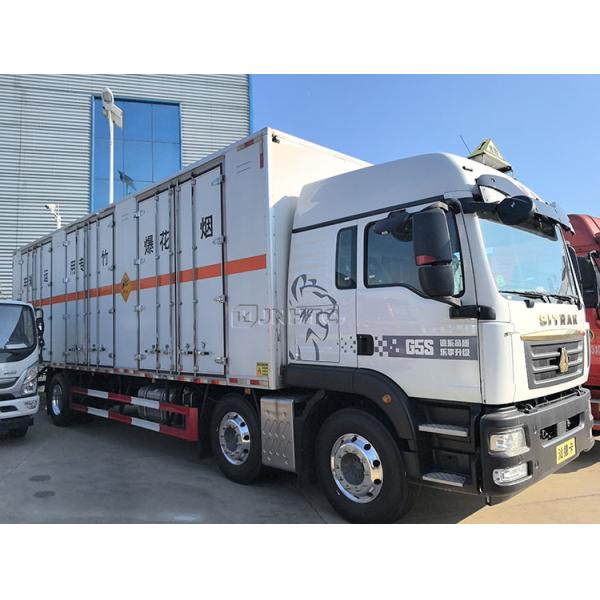SITRAK Transporte de mercancías peligrosas personalizado Camión de carga 4x2 Fuegos artificiales diesel Camión de reparto inflamable