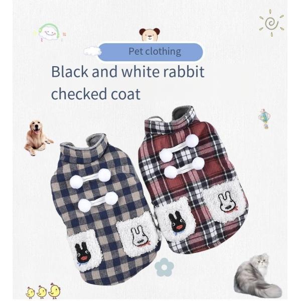 Осень/зима на открытом воздухе хлопчатобумажные свитера пальто Уплотненные собачьи пальто