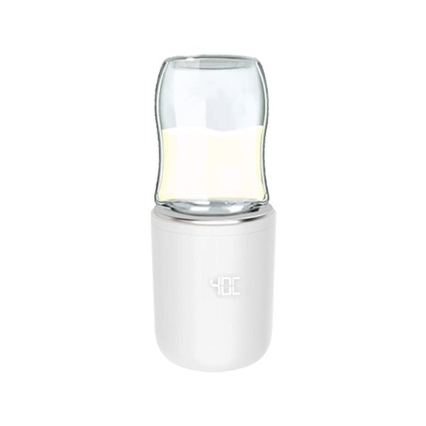 N1s Bouteille de lait pour bébé chauffe-eau USB rechargeable Bouteille de lait portable chauffe-eau pour bébé