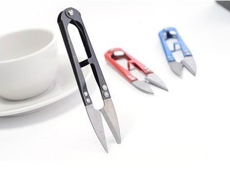 U shaped cross-stitch cut tools scissors yarn shears fashion DIY cotton fabric