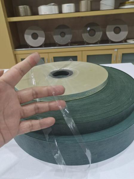 Tela elétrica de poliéster PET resistente ao atrito para material de cabos e fios