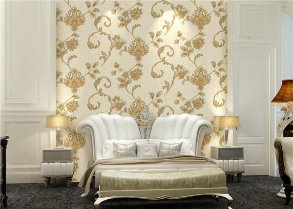 European Style Italian Vinyl Wallpaper Wall Coverings Indoor Decoration
