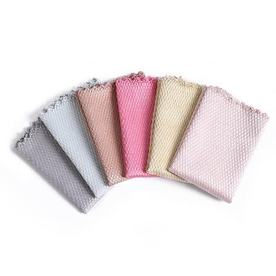 Grey 12cmx28cm Durable Microfibre Cleaning Cloths