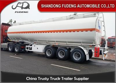 45000 L 4 Compartment Fuel Tanker Semi Trailer Customized Color High Performance