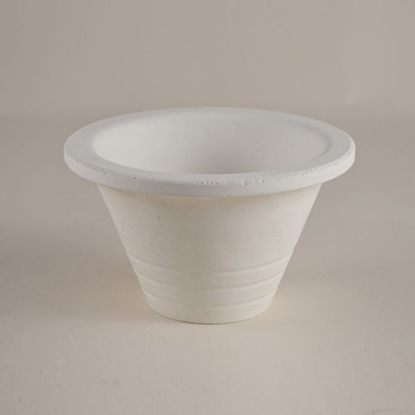 Custom Heat Resistant Clay Ceramic Pouring Cup For Foundry Casting