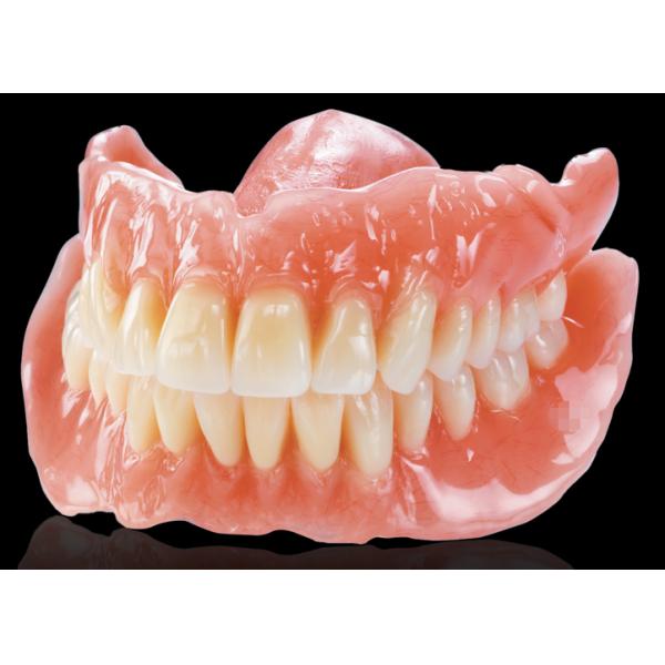 Dark Pink Digital Complete Removable Denture Removable Partial Prosthodontics