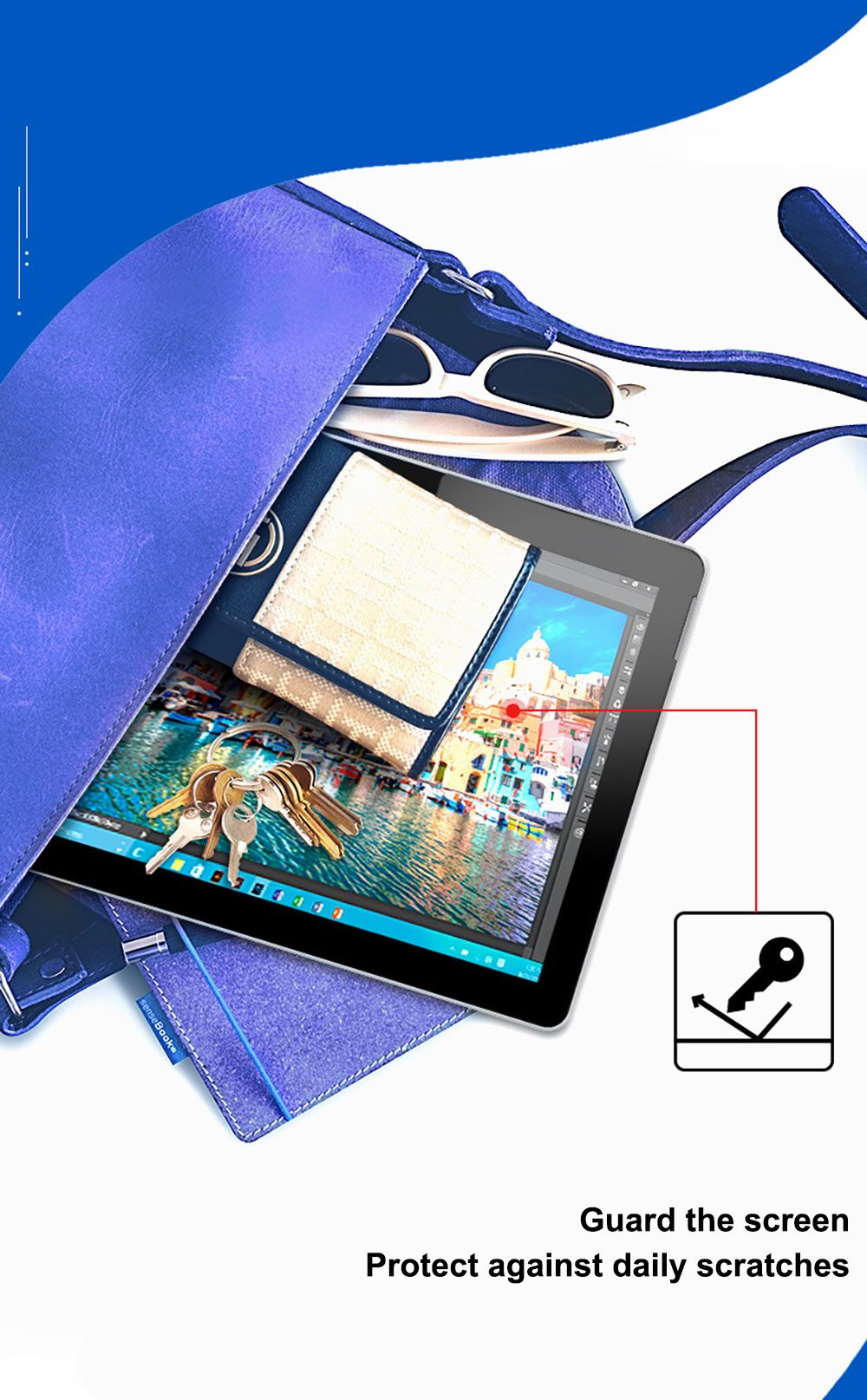 Tablet Tempered Screen Protector for Microsoft Surface Pro 10 9 8 Glass High Quality Knock-Down Anti-Peeping Ghm94 Laudtec Wholesale OEM/ODM/Private Label