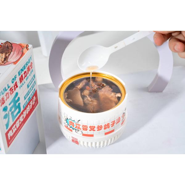 Традиционный китайский травяной голубиный суп с цистанче и кодонопсисом. Естественный тоник для кровообращения, выносливости и общего здоровья.