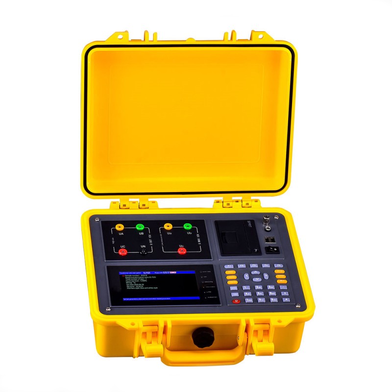 Portable Transformer Turns Ratio Tester, Automatic TTR Vector Group Tester