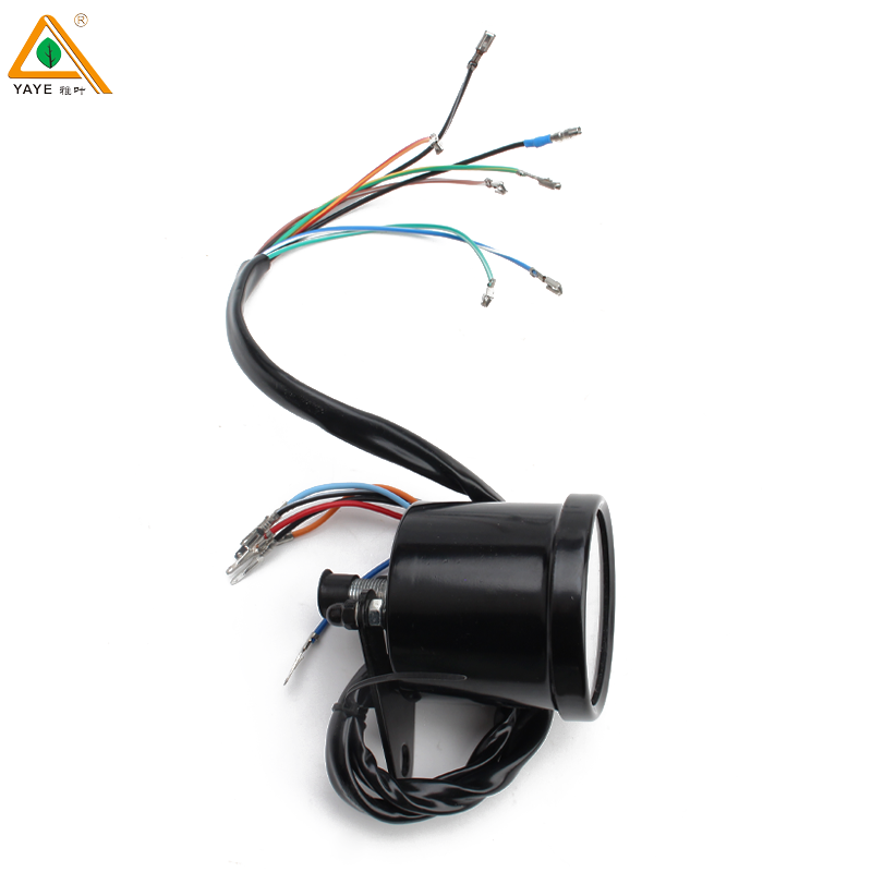 Hot Selling RTS Universal Motorcycle Dual Odometer Speedometer Gear Digital Display with LED Indicator