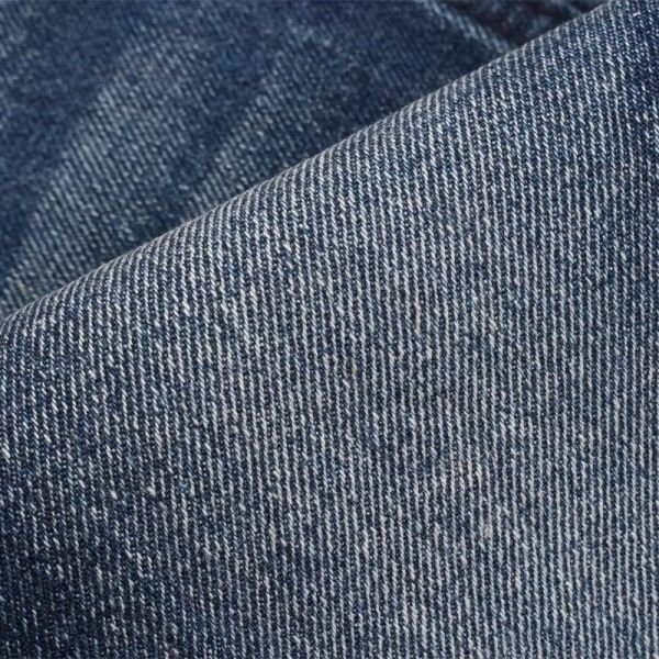 Eco-Friendly Shrink-Resistant Medium Weight 100% Cotton Denim Fabric for Jeans and Apparel