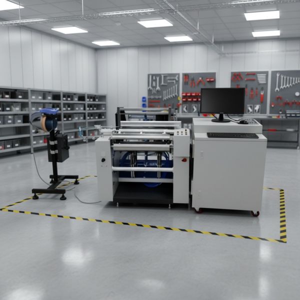 Fully Automatic Air Jet Sample Loom Shuttleless Loom Laboratory Pneumatic Loom Air-jet Weaving Machine Textile Testing M