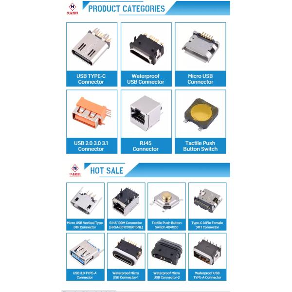 100M 1×4 Ports Integrated RJ45 Ethernet Connector Plug