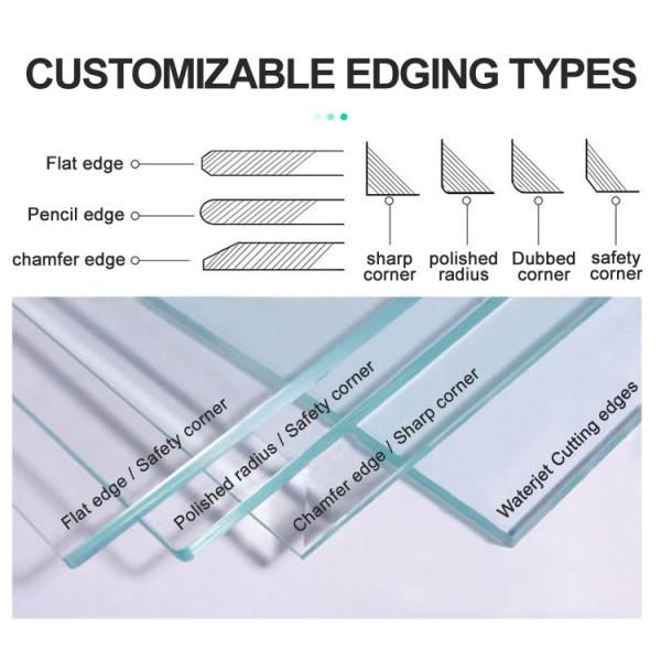 8mm Tempered Toughened PVB Laminated Bulletproof Glass for Balcony Window Door Shower Room
