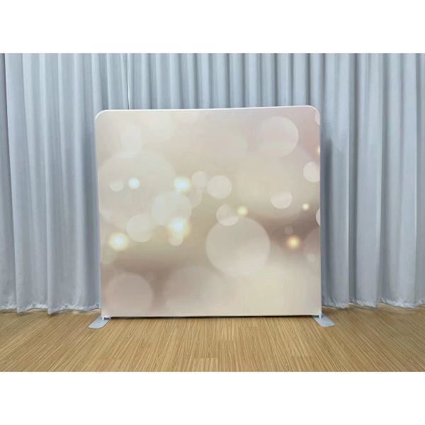 8x8ft Pillowcase Backdrop Two Fabric Covers Only Event Display Graphic Set